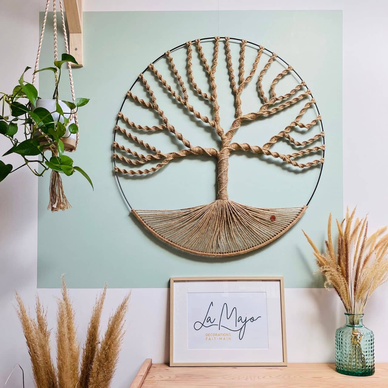 Accessoire en macramé signés La Majo Decorations
