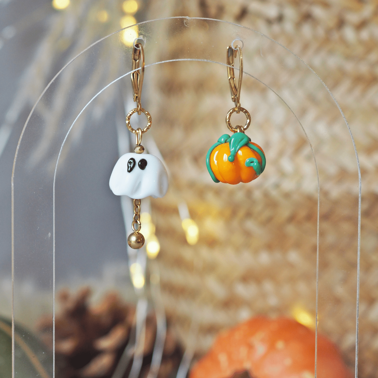 Créations de boucles d'oreilles uniques