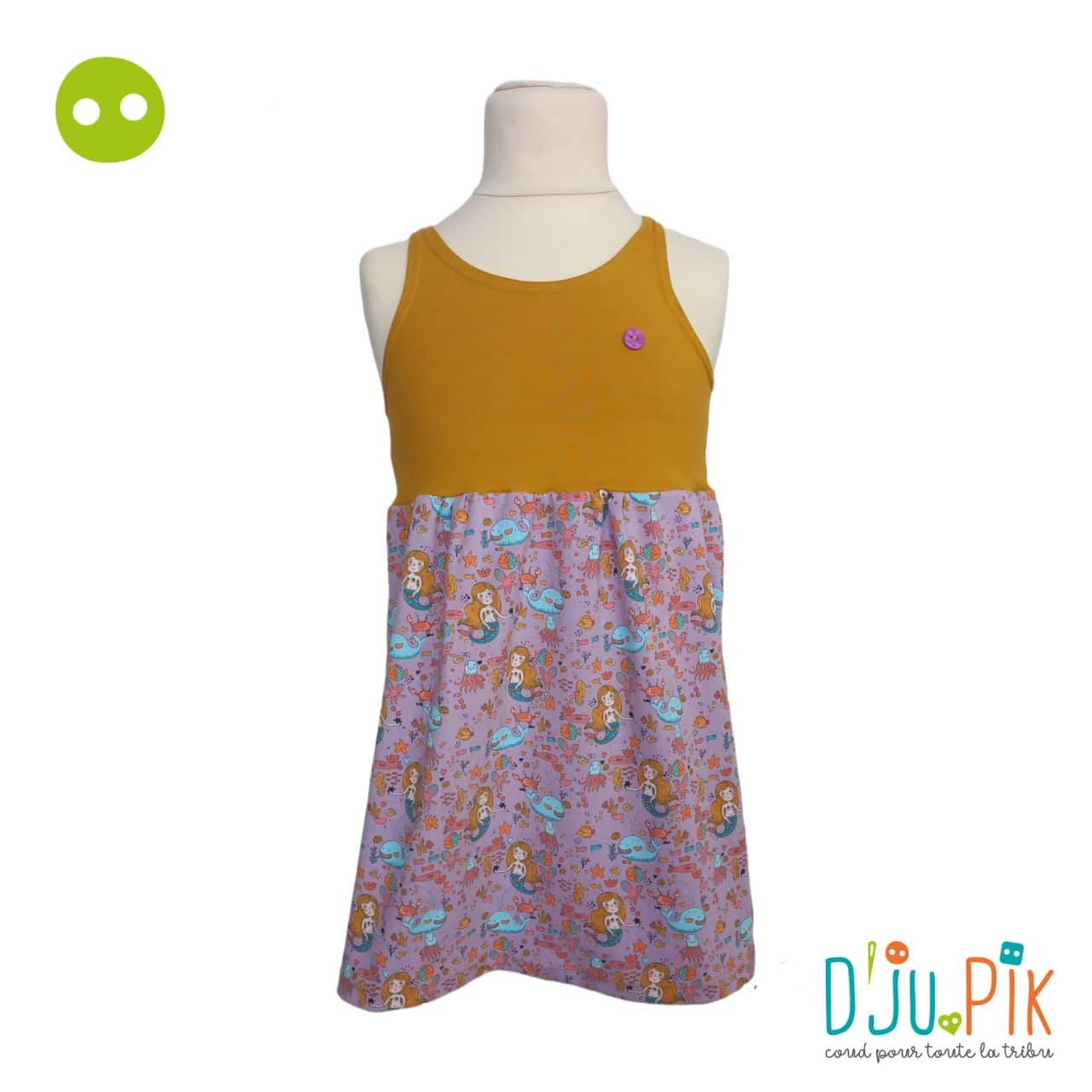 Création d'une petite robe pour enfant