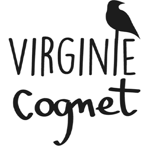 Virginie Cognet, illustratrice. Je propose une gamme de papeterie poétique et colorée, réalisée à Saintes