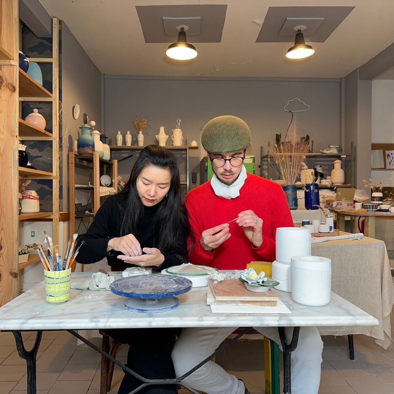 Le duo d'Atelier Lililing