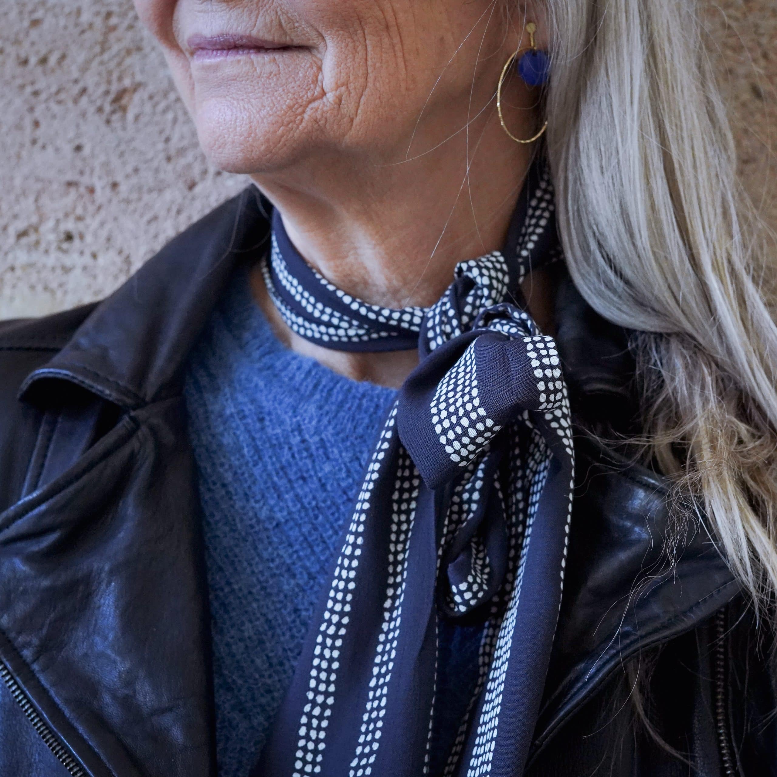 Foulard, création originale de Jolie Mouette