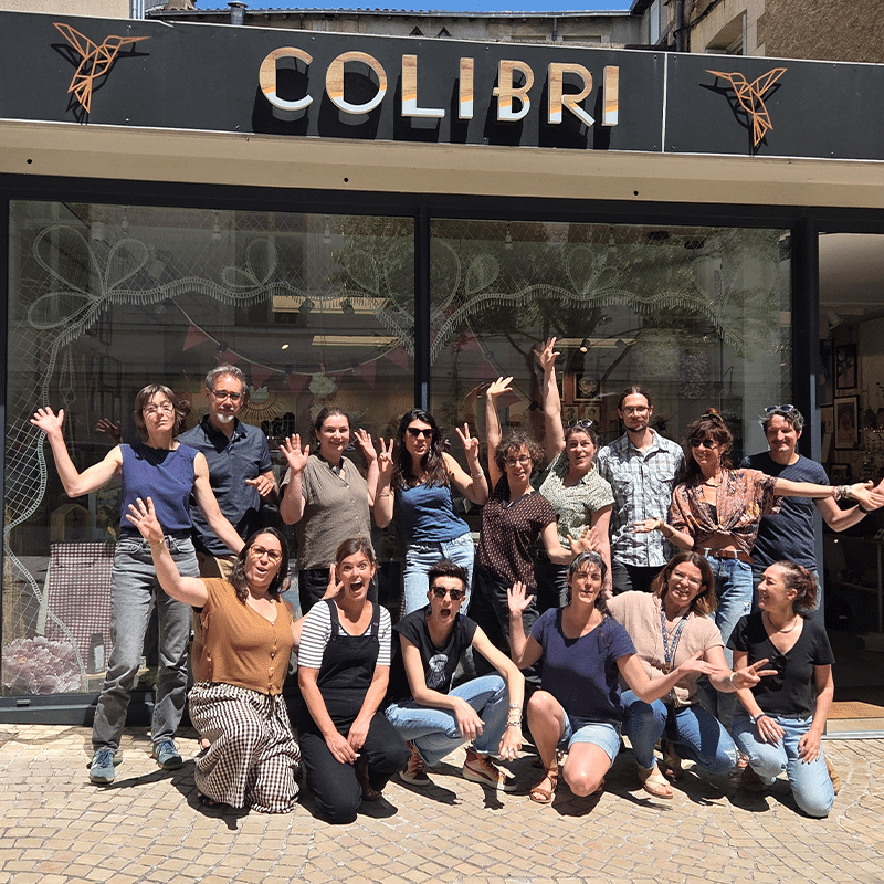 Photo équipe Boutique Colibri