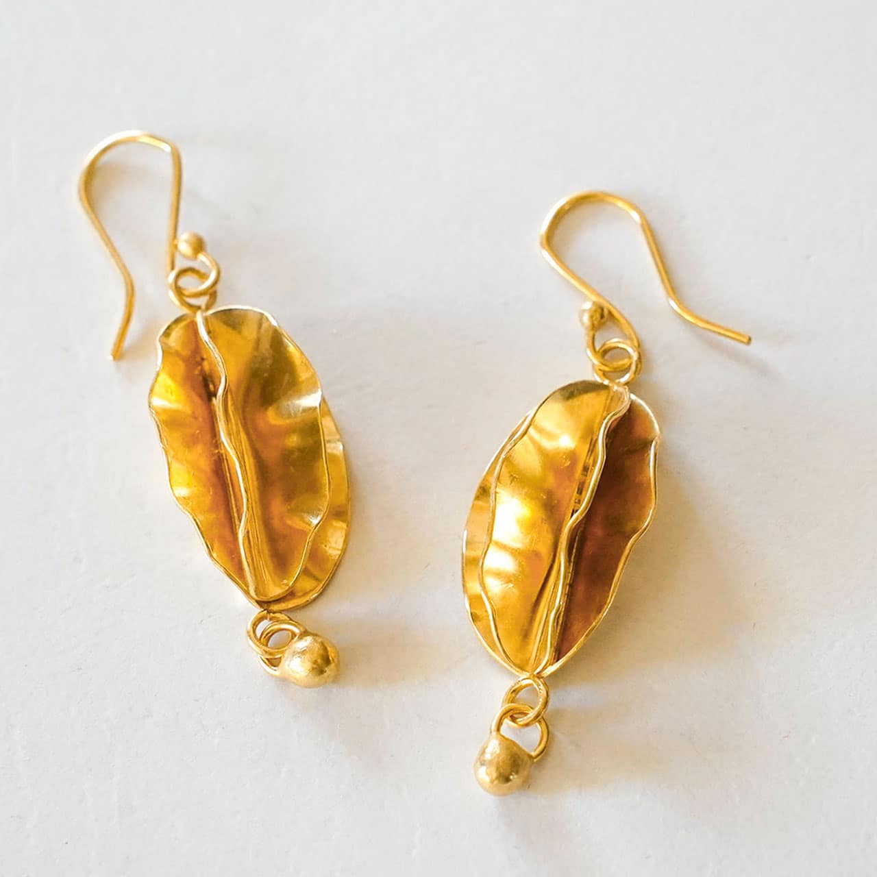 Boucles d'oreilles en Laiton